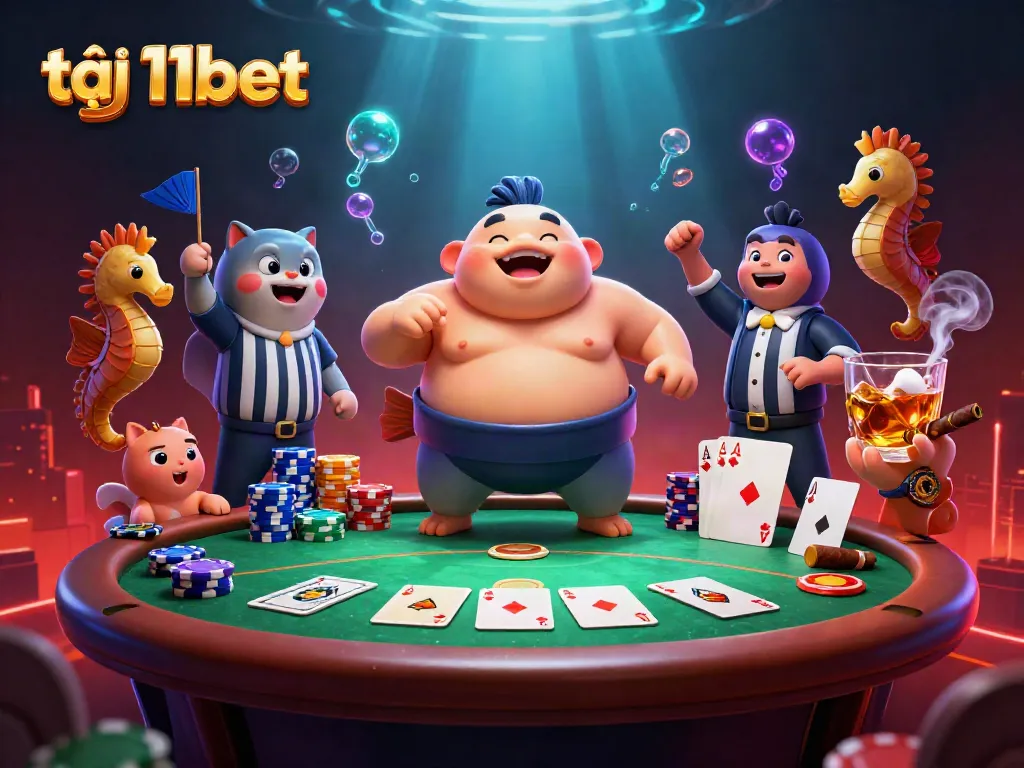 Experience thrilling gameplay at tại 11bet with dynamic underwater casino elements and vivid characters.