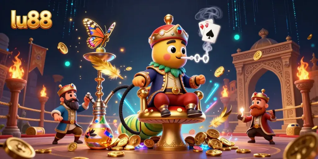 lu88 players winning big at the online casino with vibrant 3D characters and dynamic game elements